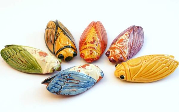 Cicada in Ceramic