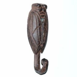 Cast Iron Wall Hook Cicada (Crochet Cigale en fonte)