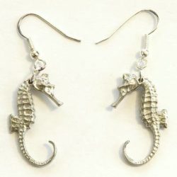 Earrings Seahorse (
