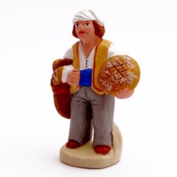 Santon de Provence 8/9 cm : Le boulanger