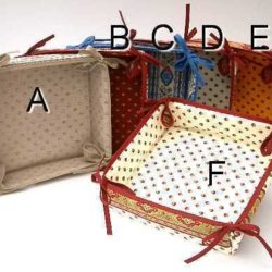 Cloth Basket (corbeille) Style: Esterel