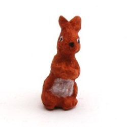 Santon 8 / 9 cm Tiere: Kaninchen Für die Weihnachtskrippe, Krippenfiguren, Weihnachtsumzug