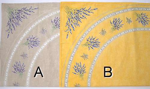 Lavender Rectangular / Oval Tablecloth (Nappe Lavande.
