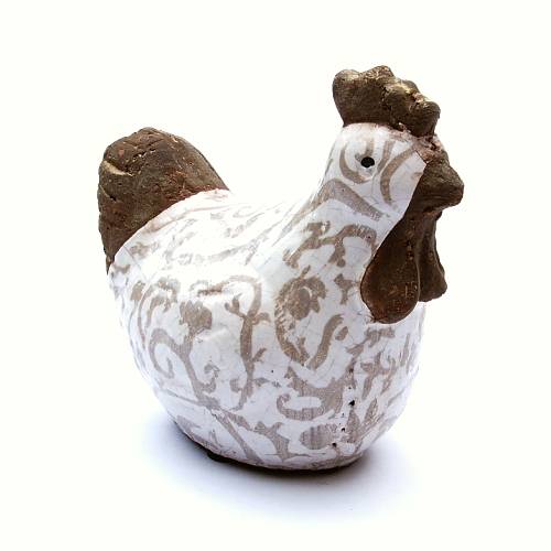 Chicken Ceramic (Poule Grise bi, ceramique)