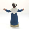 Krippenfigur 8 / 9 cm Arlesienne Tänzerin des Farandol für die Weihnachtskrippe.