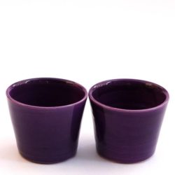 Cups ceramic, (violet)