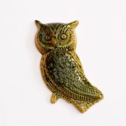 Owl, ceramic