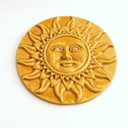 Gross Keramik-Sonne