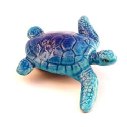 Sea Turtle, ceramic (Turquoise)
