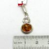 Pendentif ambre et argent
