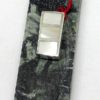 Bijou moderne, pendentif en argent avec de de la nacre
