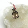 Pendentif Quartz fumé taillé sur argent