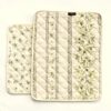 Tischset Olive Travertin. Made in France.